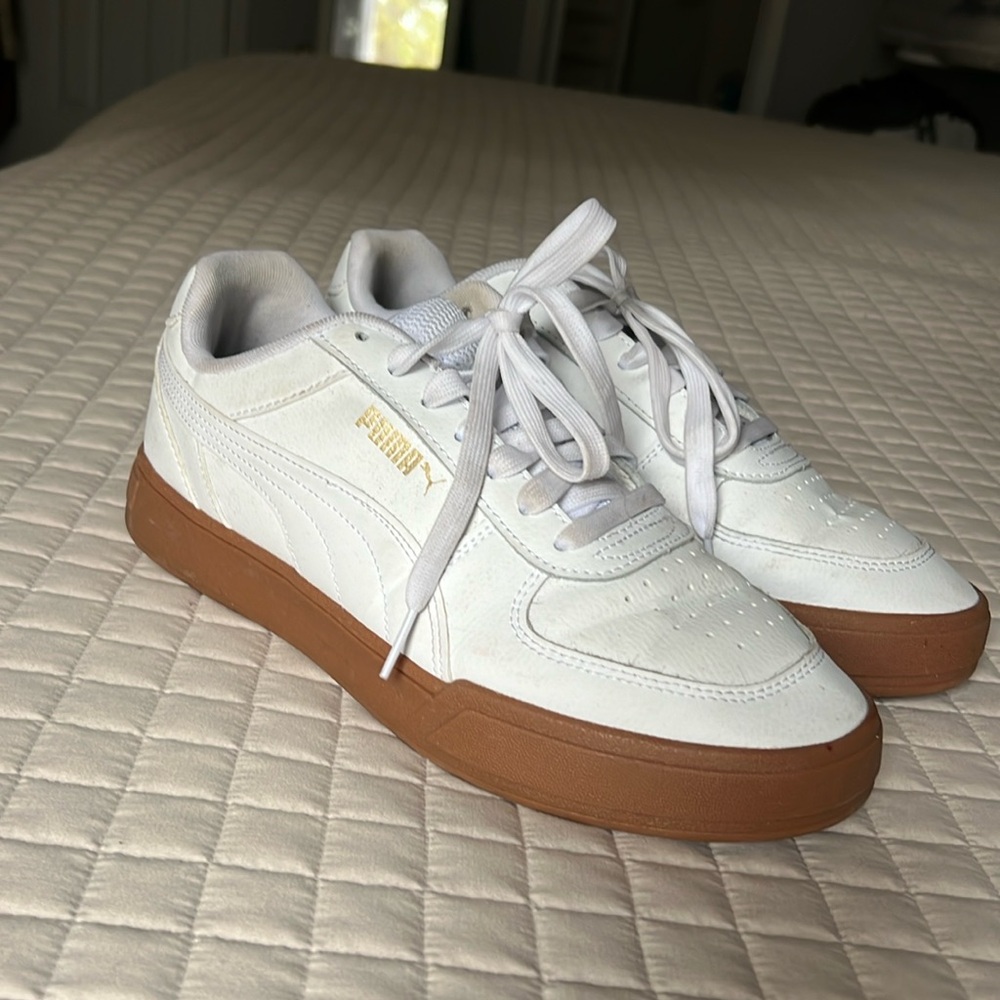 Puma white sneakers